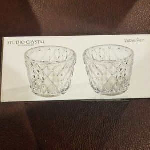 Studio Crystal votive candle holder